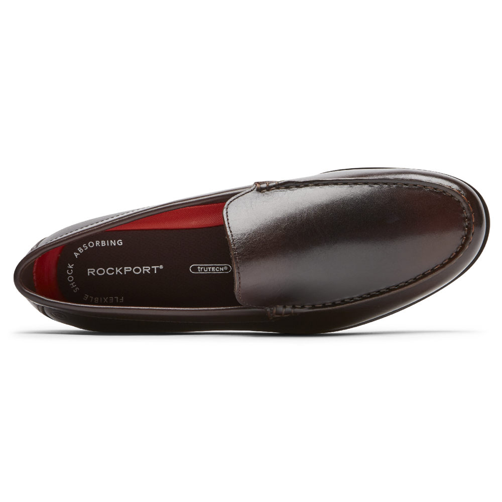 Rockport Slip-Ons Herre Mørke Brune - Classic Lite 2 Venetian - AHPT13942